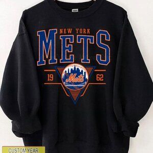 New York mets Baseball Shirt Vintage New York Baseball Sweatshirt teresafarnell5